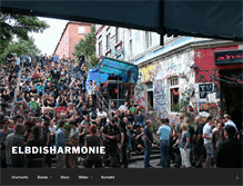 Tablet Screenshot of elbdisharmonie.de